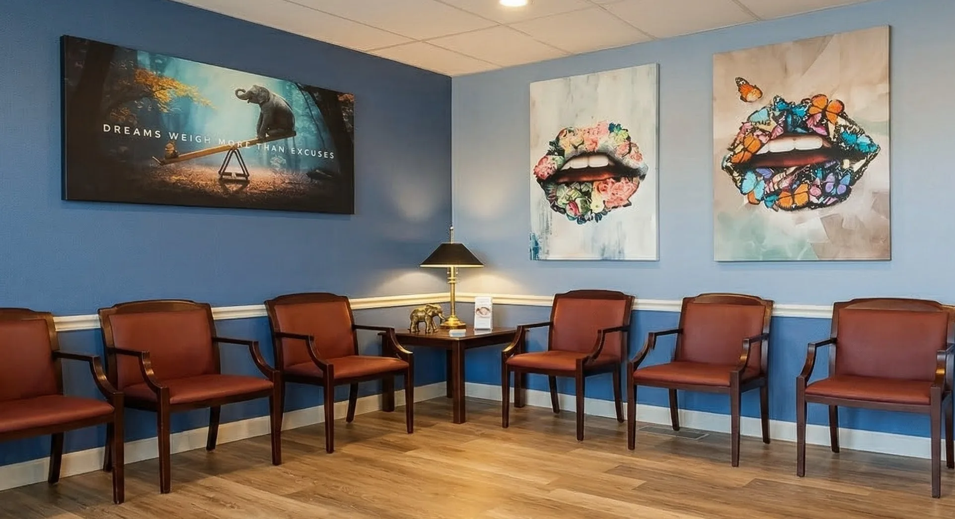 The Smile Method dental office lobby — Gahanna and Upper Arlington, Ohio